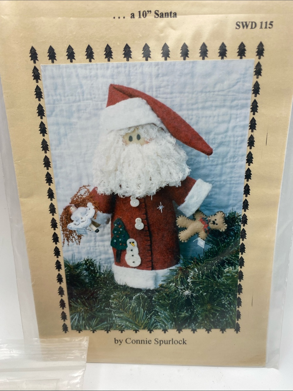 Santa Sewing Pattern (5) NWT - Picture 10 of 11